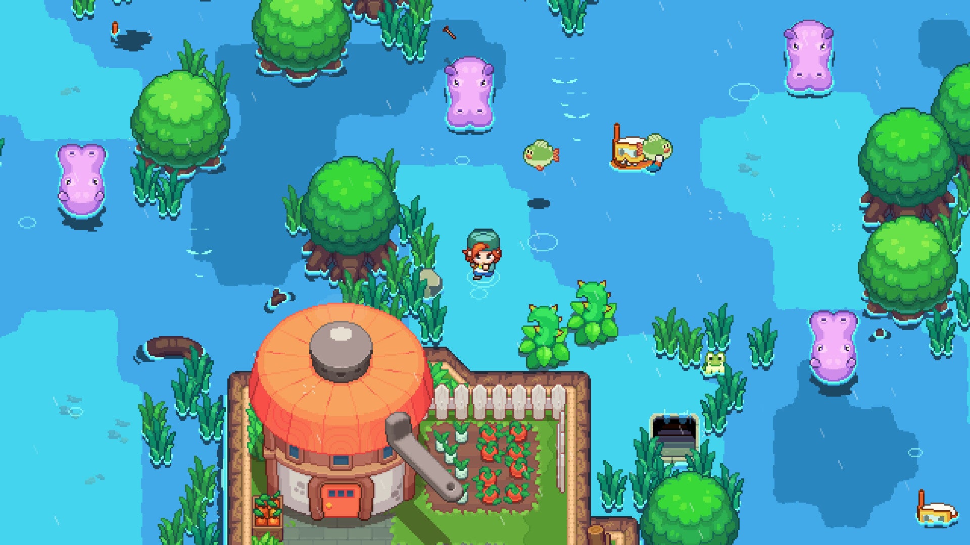 Nintendo Switch Under the Island