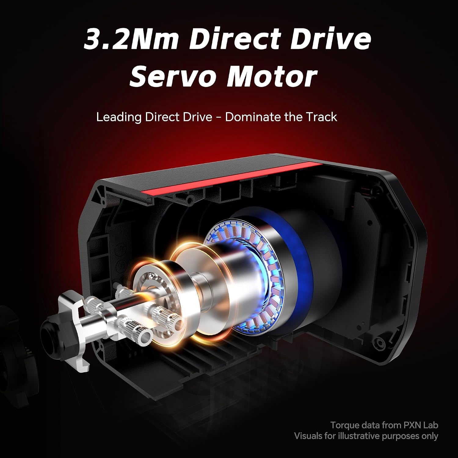 PXN V10 Pro 3.2NM Direct Drive Racing Wheel with Pedals