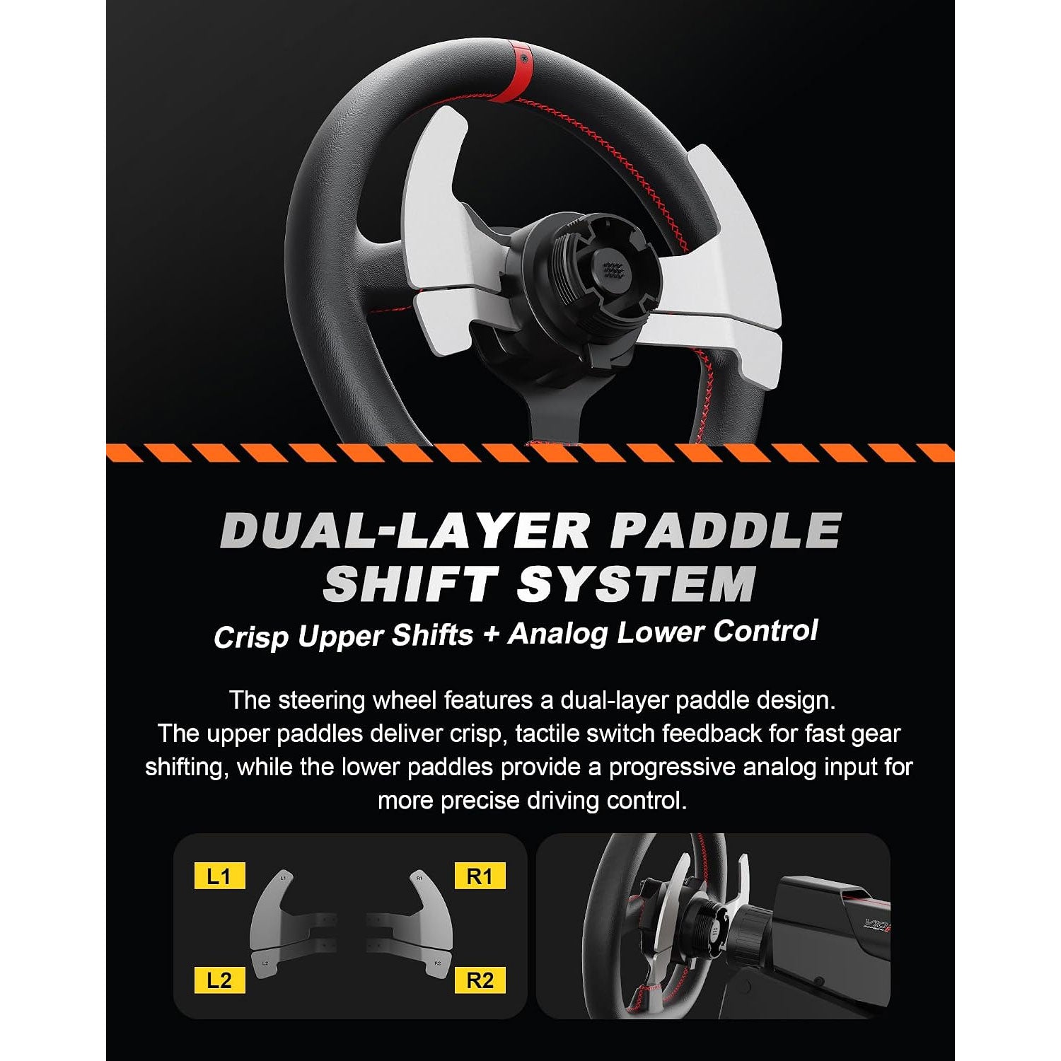 PXN V10 Pro 3.2NM Direct Drive Racing Wheel with Pedals