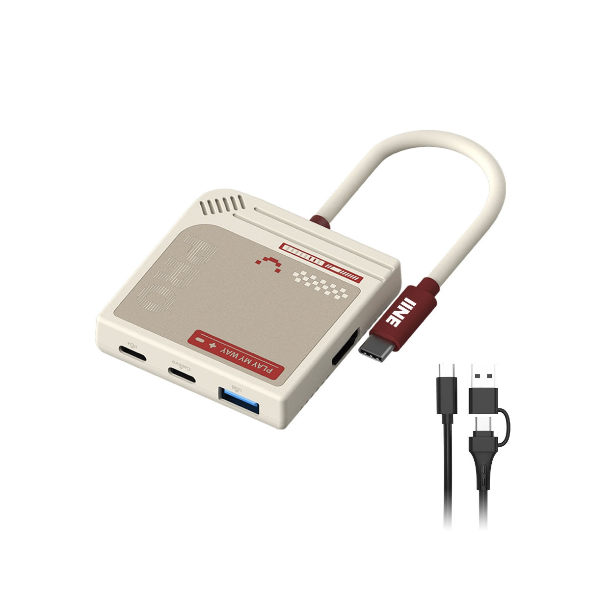 IINE Video Capture Card Converter for Nintendo Switch / Steam Deck / ROG Ally