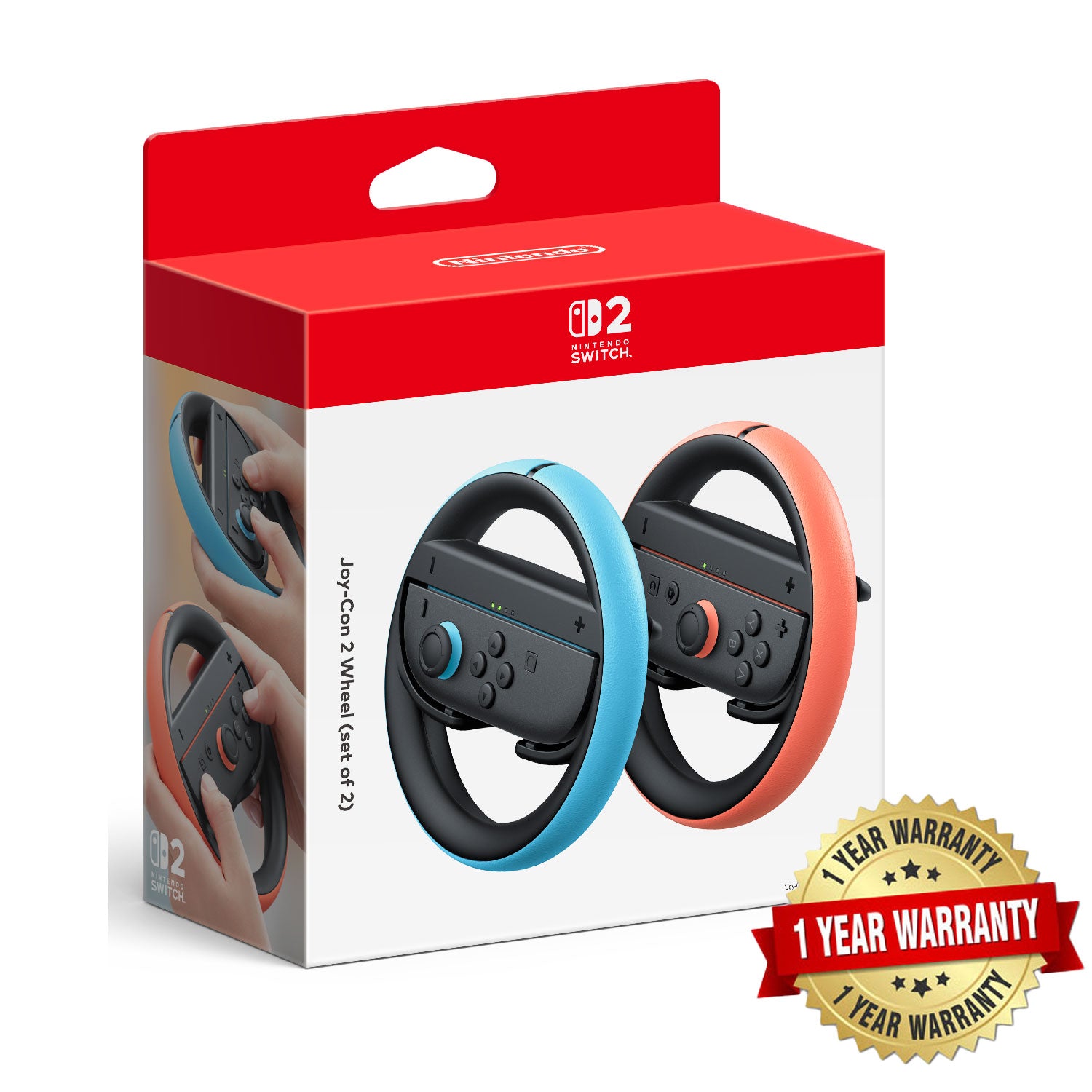 Nintendo Switch 2 Official Joy-Con 2 Wheel (Set of 2)