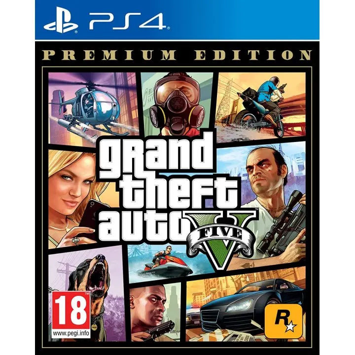 PS4 Grand Theft Auto V: Premium Online Edition