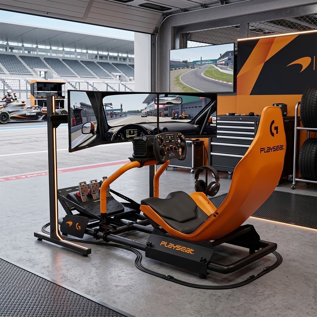 Playseat Racing Simulator Seat Formula Instinct McLaren Edition