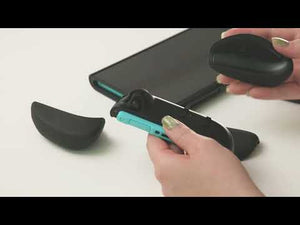 Genki Attack Vector Swappable Grip Case with Travel Case for Nintendo Switch 2