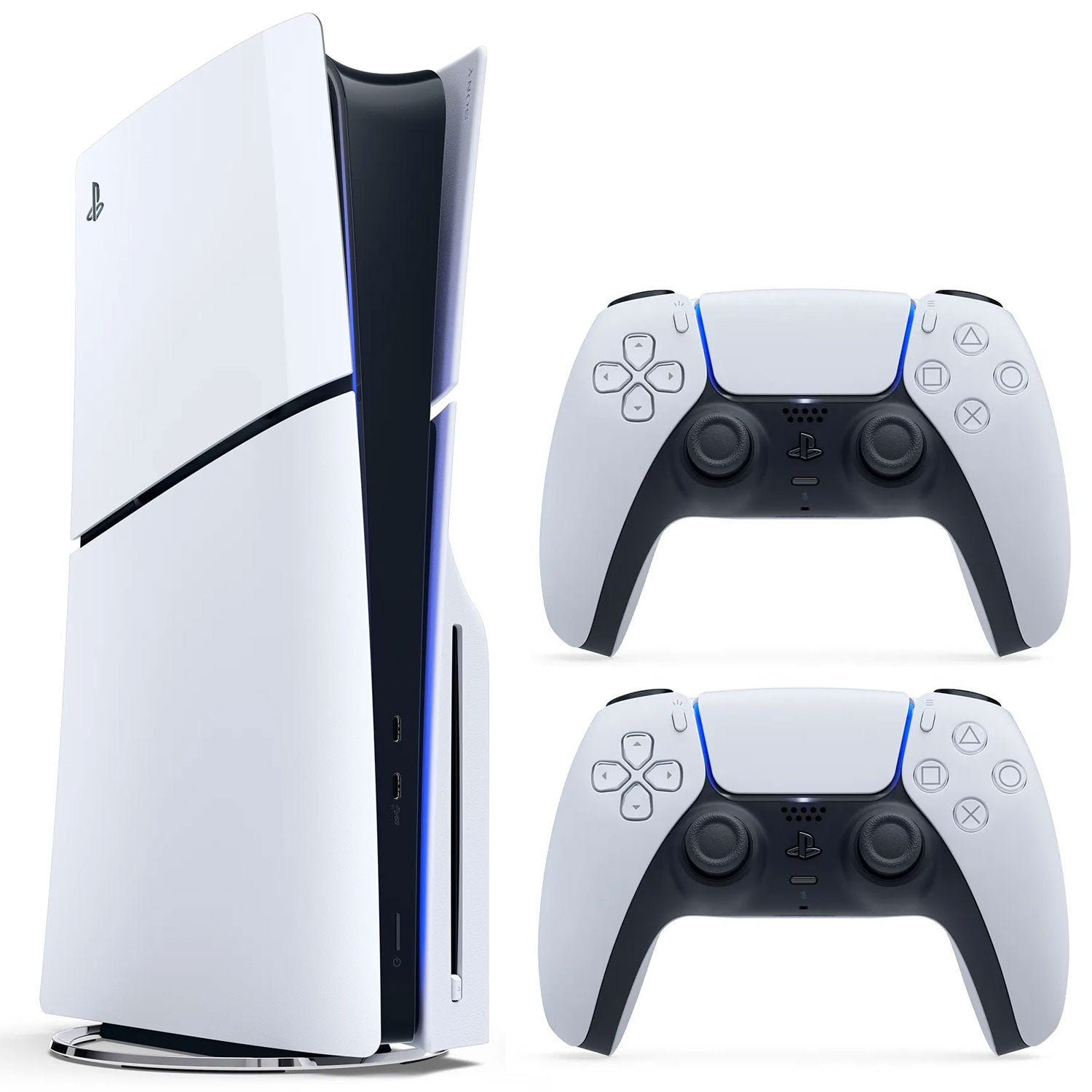 Sony PlayStation 5 Slim 1TB Disc Drive Console [E Chassis] Bundle 2 Dualsense with 15 Months Warranty by Sony Singapore
