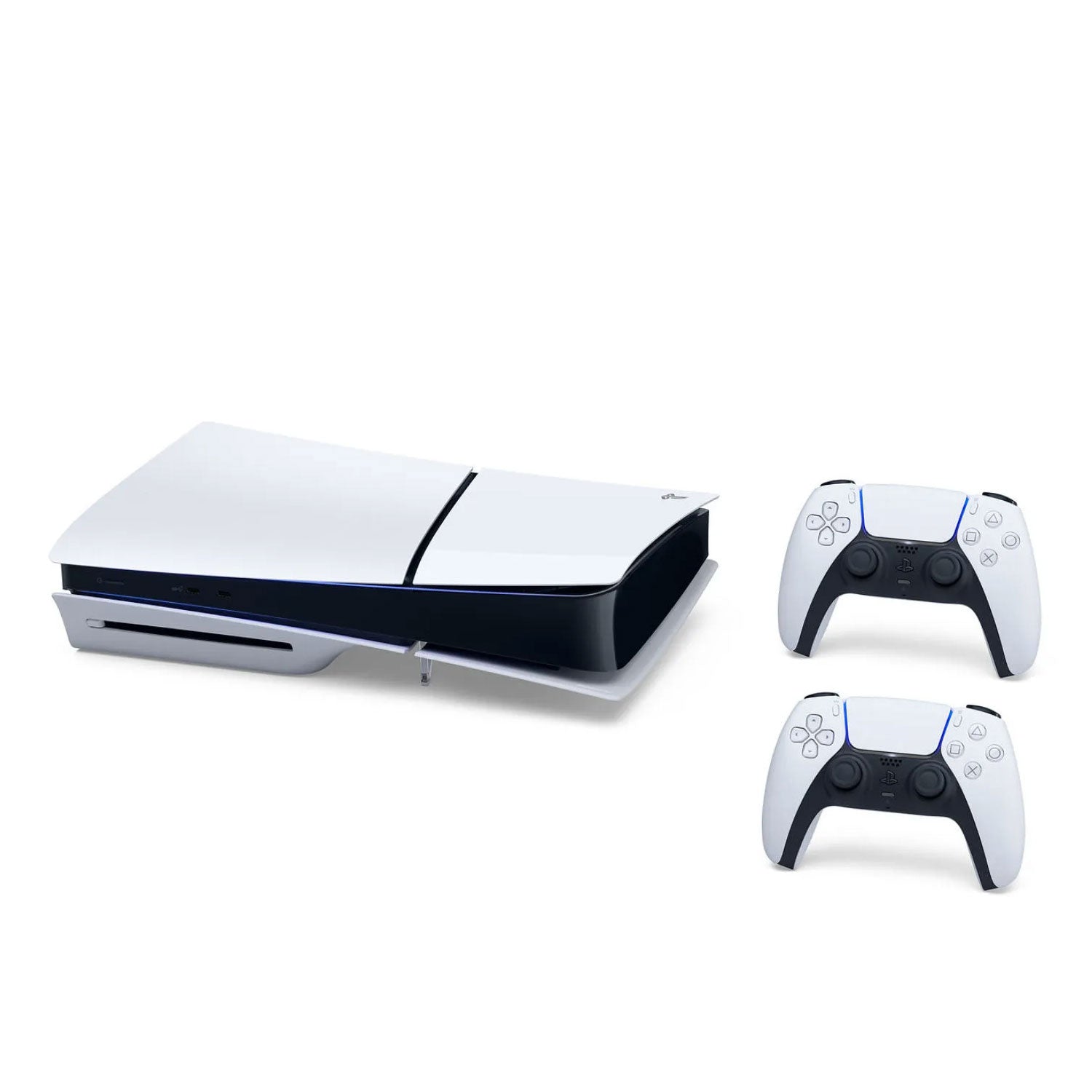 Sony PlayStation 5 Slim 1TB Disc Drive Console [E Chassis] Bundle 2 Dualsense with 15 Months Warranty by Sony Singapore