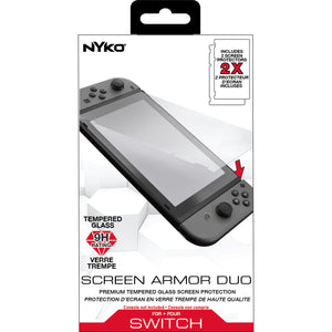 Nyko Screen Armor Tempered Glass for Nintendo Switch