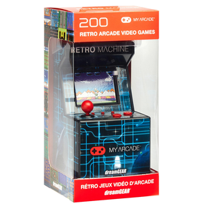 My Arcade Mini Retro Arcade 200 Built-in Video Games