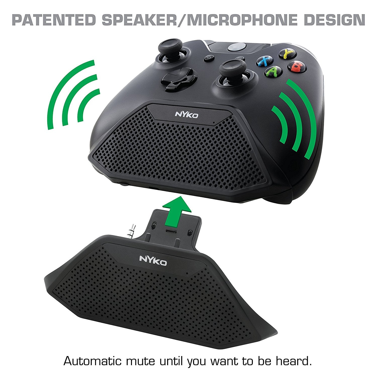 Nyko Speakercom for XBox One (Speaker / Microphone Chat Attachment)