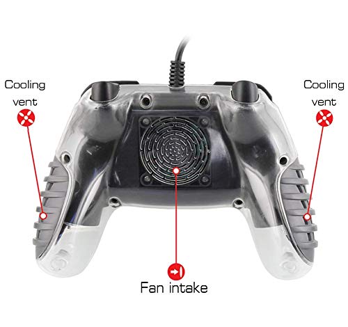 Nyko Air Glow LED Fan-Cooled Wired Controller for Nintendo Switch