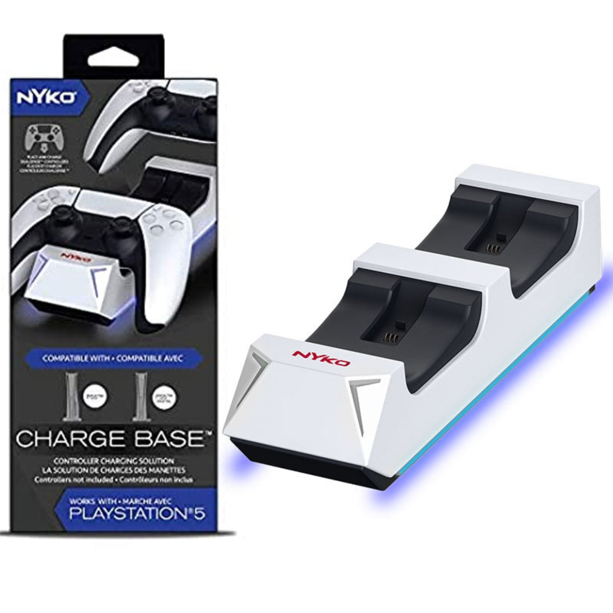 Nyko Charge Base for PS5 DualSense Wireless Controller