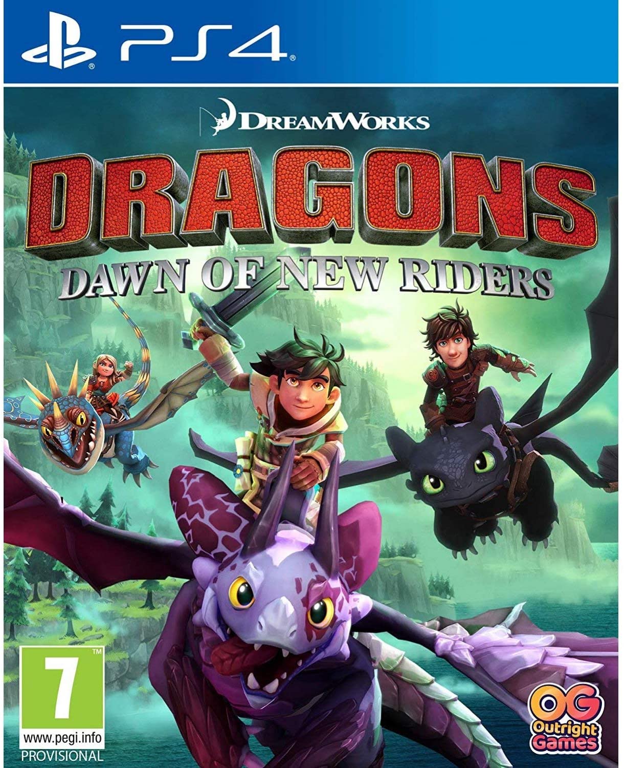 PS4 DreamWorks Dragons Dawn of New Riders