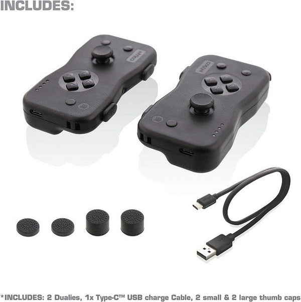 Nyko Dualies (Black) for Nintendo Switch - Main Image