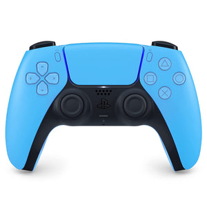 PS5 Official Sony DualSense Wireless Controller (Starlight Blue) + 1 Year Warranty by Sony Singapore