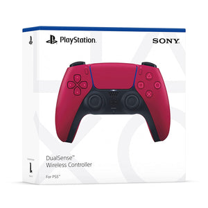 PS5 Official Sony DualSense Wireless Controller (Cosmic Red / Midnight Black) + 1 Year Warranty by Sony Singapore