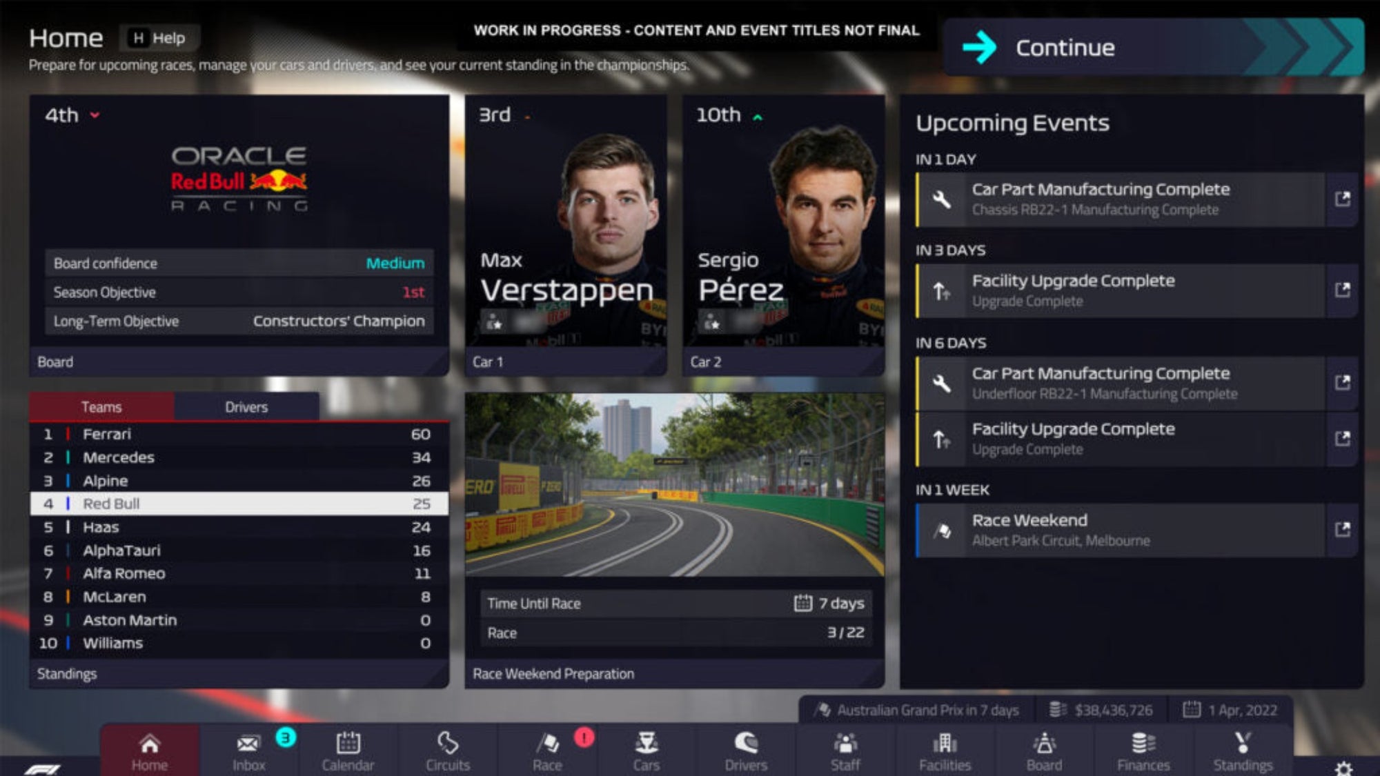 PS5 F1 Manager 2022