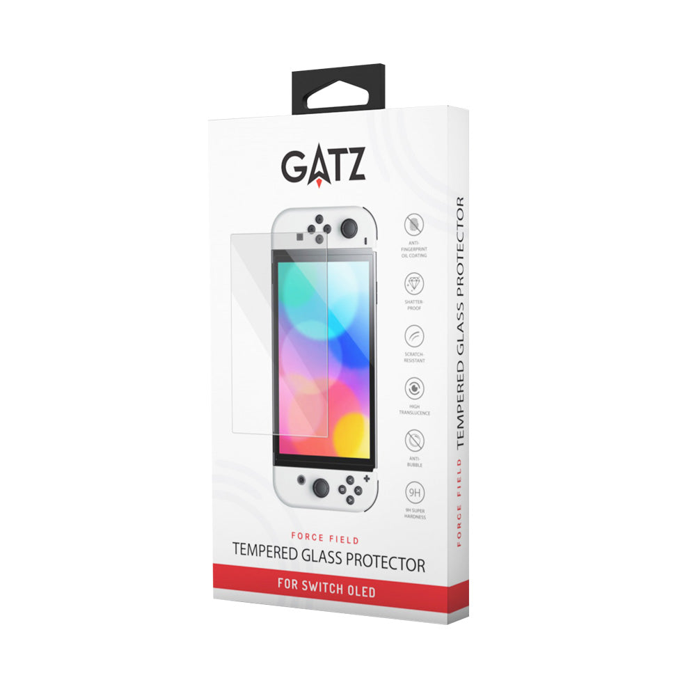 Gatz Nintendo Switch OLED Tempered Glass
