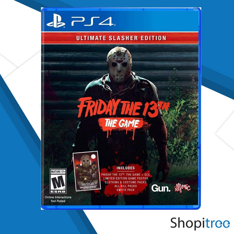 PS4 Friday The 13th The Game Ultimate Slasher Edition