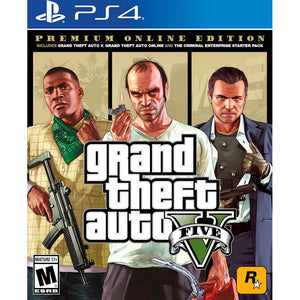 PS4 Grand Theft Auto V: Premium Online Edition