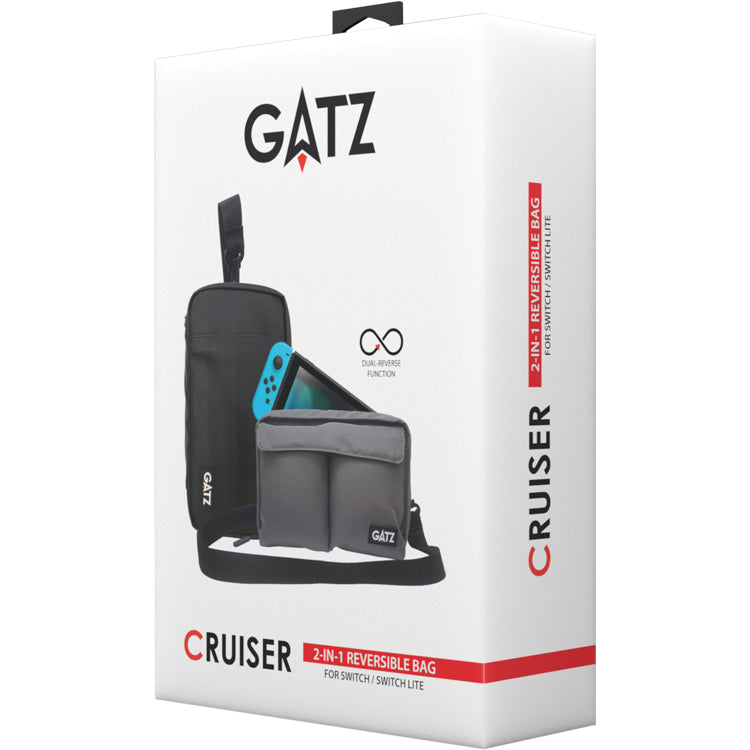 Gatz Cruiser 2-In-1 Reversible Bag for Nintendo Switch / Lite / OLED