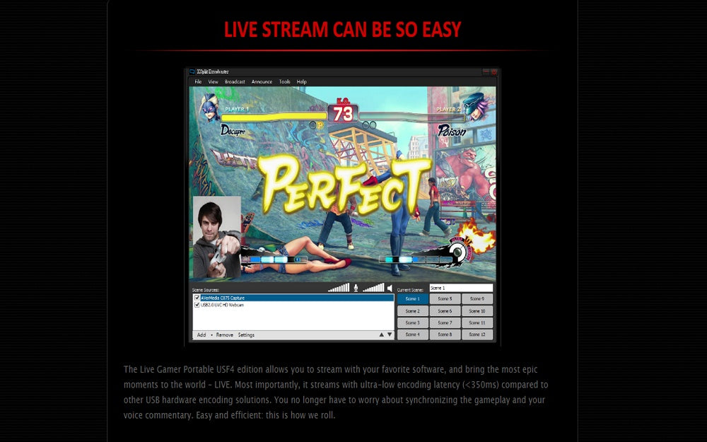 AVerMedia Live Gamer Portable Street Fighter IV Edition