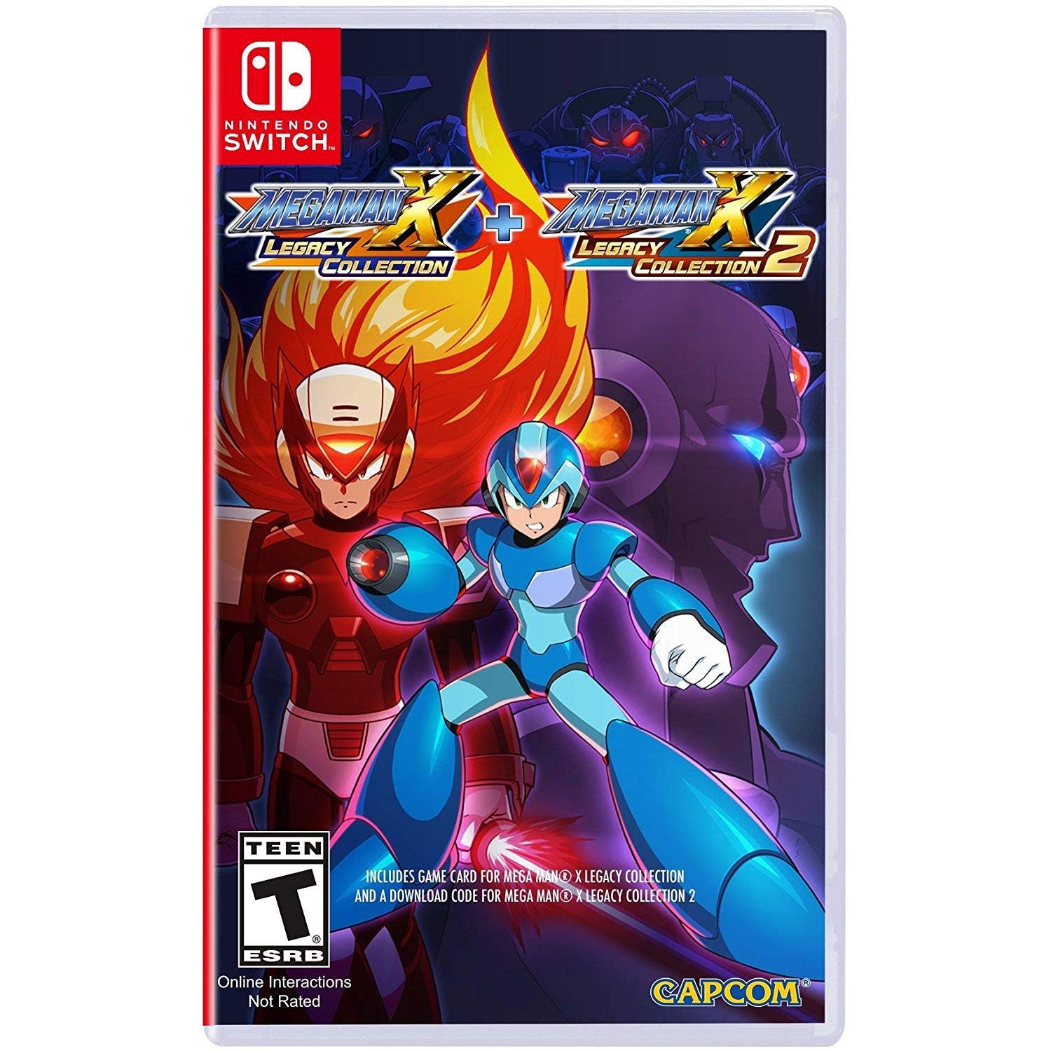 Nintendo Switch Megaman X Legacy Collection 1+2