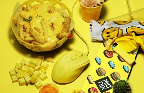 Mionix Long Pad French Fries Wrist Pad or Mouse Pad