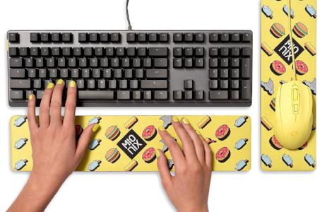 Mionix Long Pad French Fries Wrist Pad or Mouse Pad