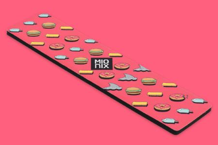 Mionix Long Pad Frosting Wrist Pad or Mouse Pad