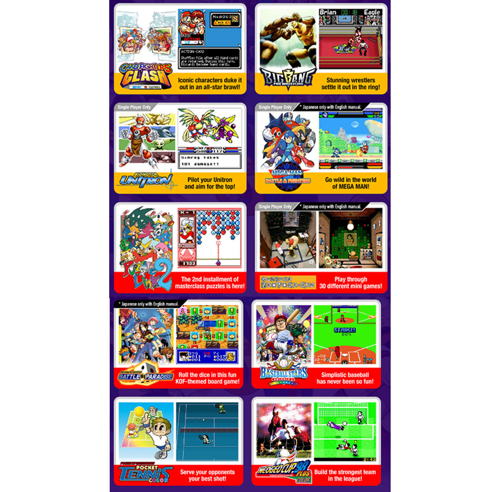 Nintendo Switch NEOGEO POCKET COLOR SELECTION 1&2 Nintendo Switch Neogeo Pocket Color Selection Vol.2