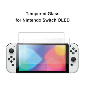 Akitomo Nintendo Switch OLED DUO Tempered Glass
