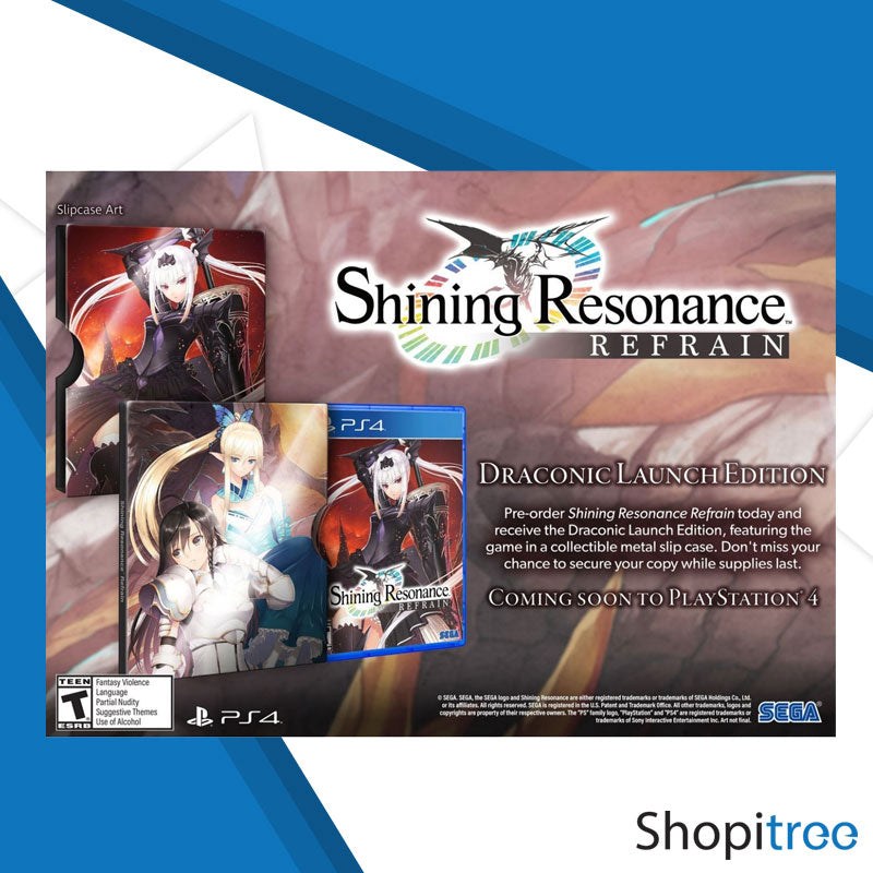 PS4 Shining Resonance Re:frain (Draconic Launch Edition)