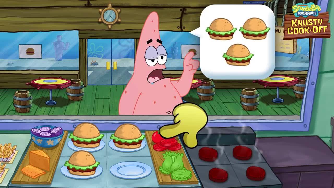 Nintendo Switch Spongebob Squarepants Krusty Cook-Off - Extra Krusty Edition