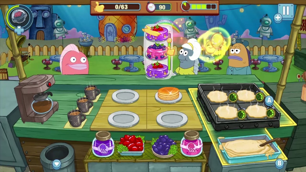 Nintendo Switch Spongebob Squarepants Krusty Cook-Off - Extra Krusty Edition