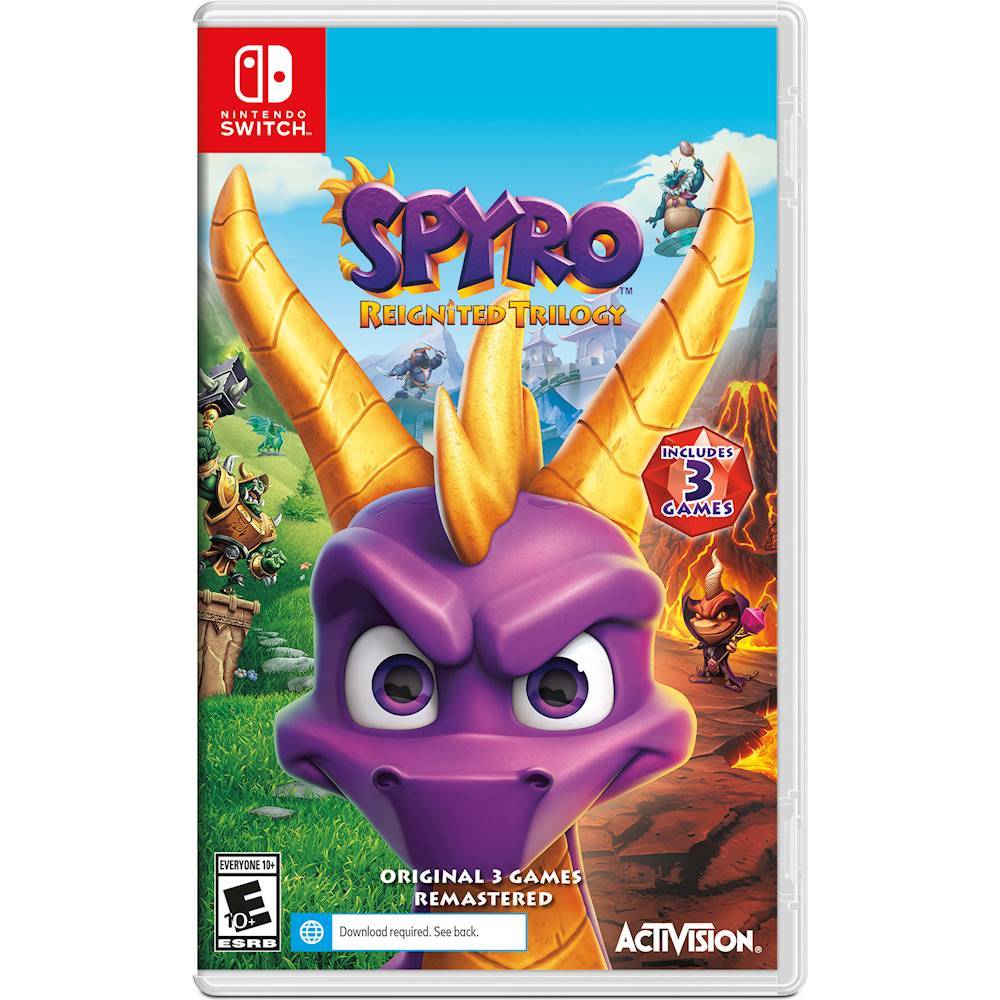 Nintendo Switch Spyro Reignited Trilogy