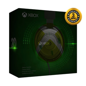 Xbox Official Stereo Headset – 20th Anniversary Special Edition + 3 Months Local Warranty