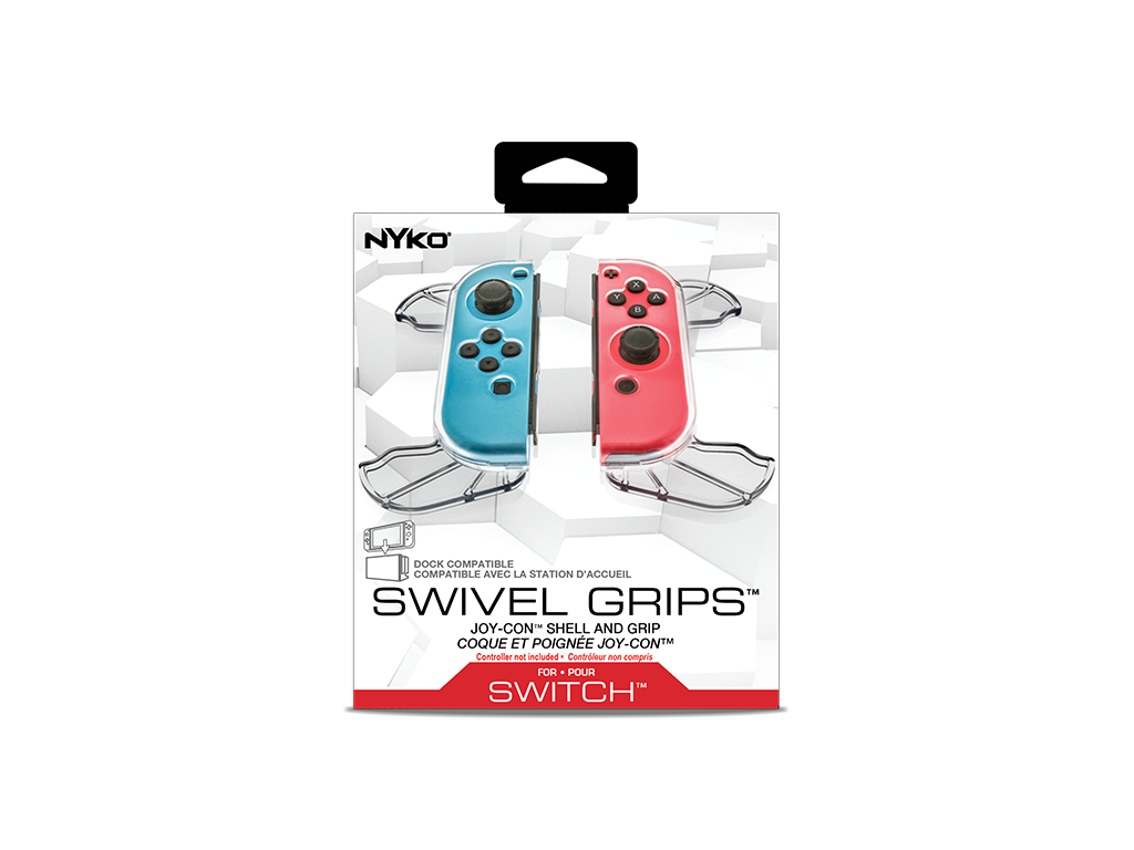 Nyko Swivel Grips for Nintendo Switch Joy-Con Controllers