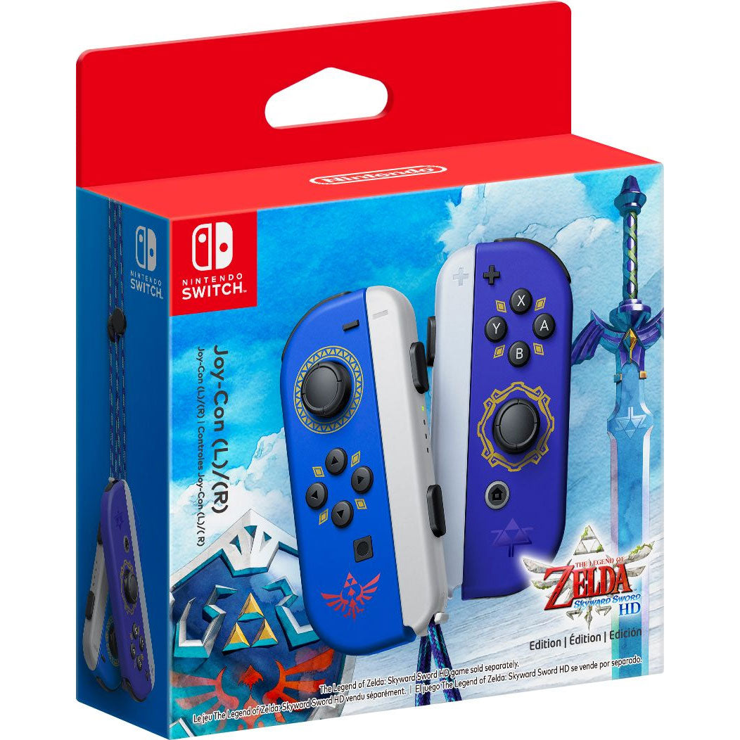 Nintendo Switch Official Joy-Con Controllers (The Legend of Zelda: Skyward Sword)