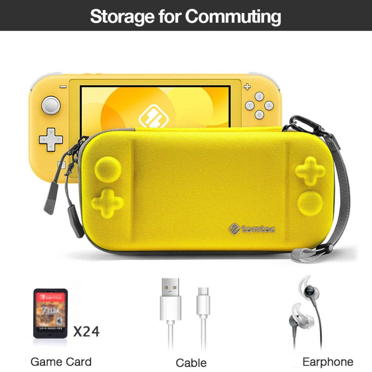 Tomtoc Travel Case for Nintendo Switch Lite