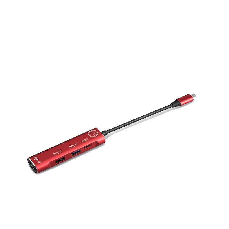 Akitomo USB Type C 4 in 1 Multifunction Hub 4 Ports