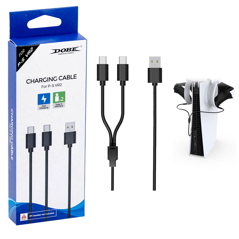 Vr2 Controller Cable Dobe Charging Cable for VR2/PS5 Controller - Shopitree.com