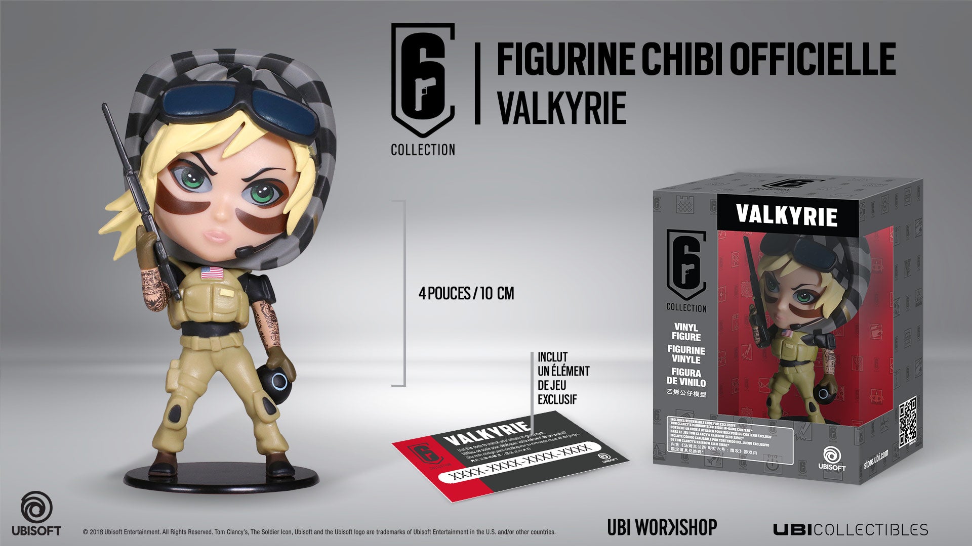 Rainbow Six Siege 6 Collection - Figurine Chibi série 5 Doc 10 cm Rainbow Six Siege 6 Collection - Figurine Chibi série 5 Doc 10 cm