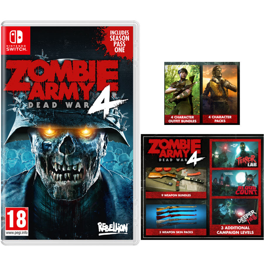 Nintendo Switch Zombie Army 4: Dead War - Shopitree.com