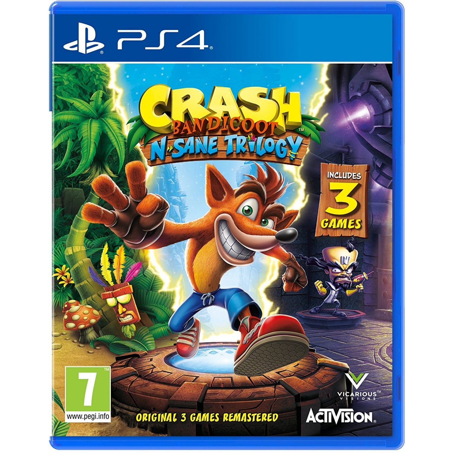 PS4 Crash Bandicoot N. Sane Trilogy