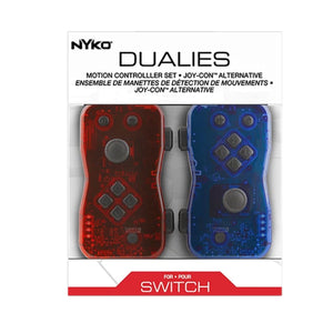 Nyko Dualies (Red/Blue) for Nintendo Switch