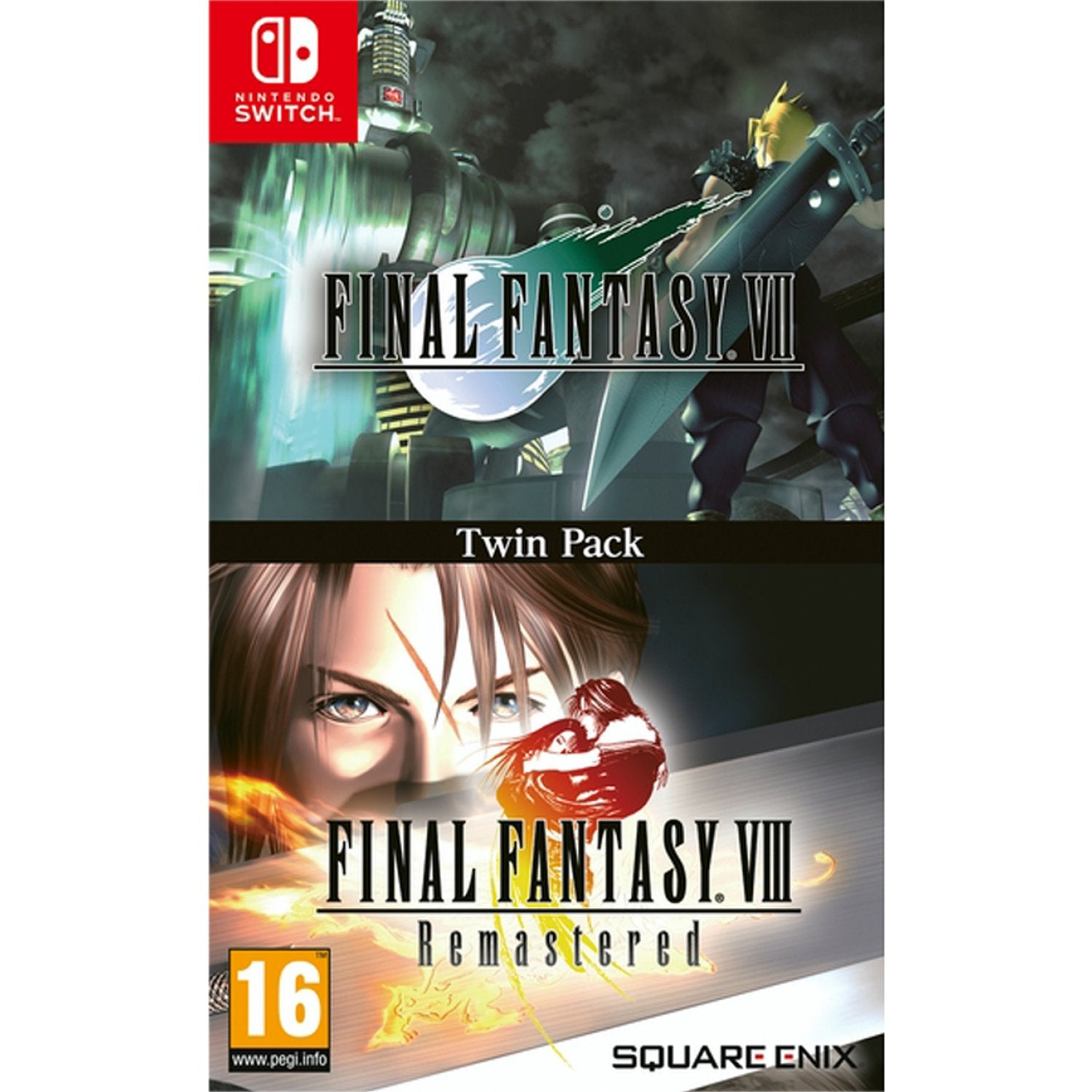 Nintendo Switch Final Fantasy VII & Final Fantasy VIII Remastered Twin Pack