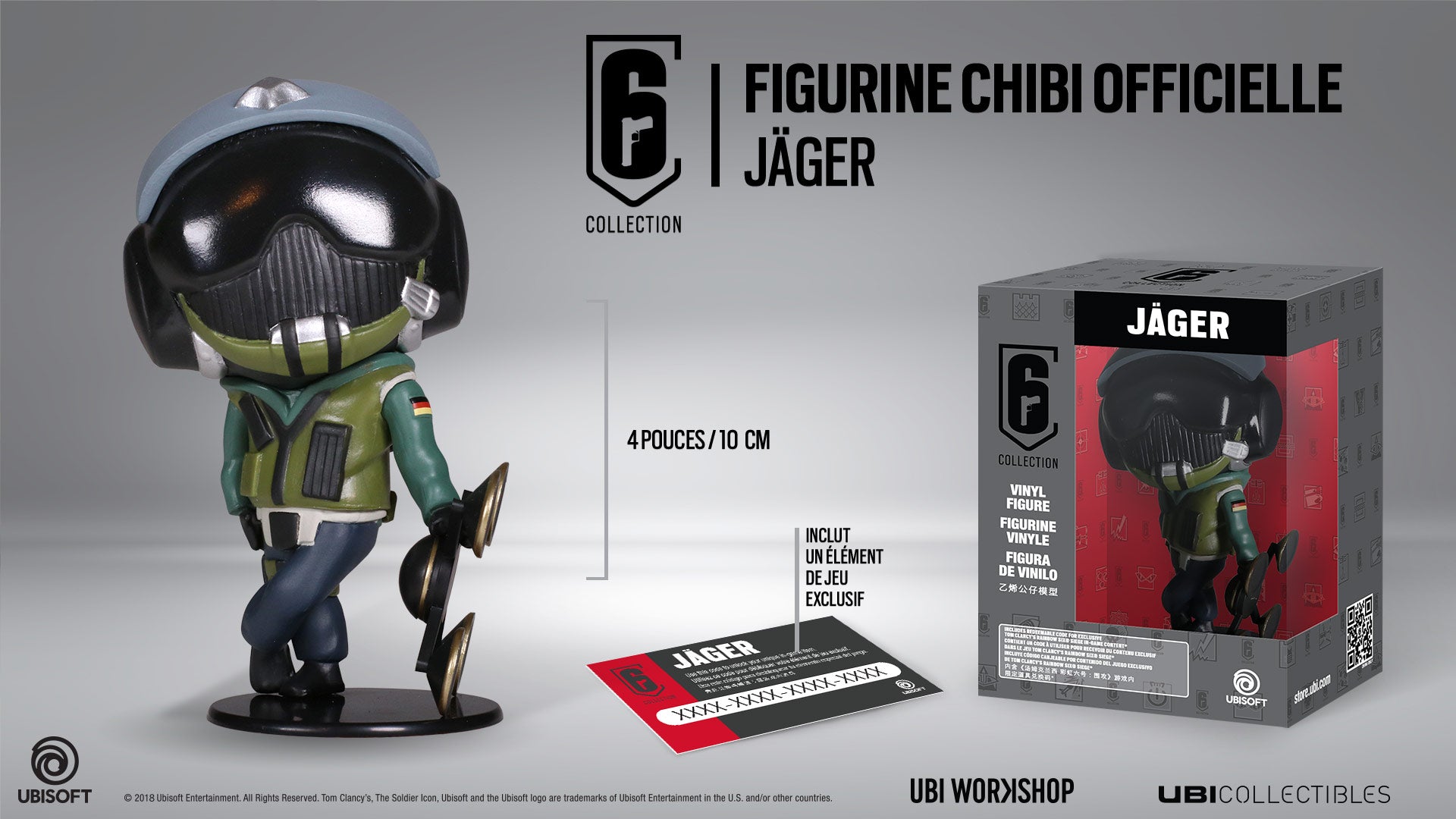 Rainbow Six Collection Official Chibi Series 2 Figurine