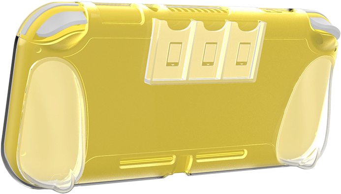 Gatz Exo-Suit Card Slot Grip Case for Nintendo Switch Lite  (TPU Case + Tempered Glass Screen Protector + Analog Caps)