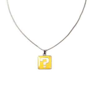 Question Mark Box Necklace