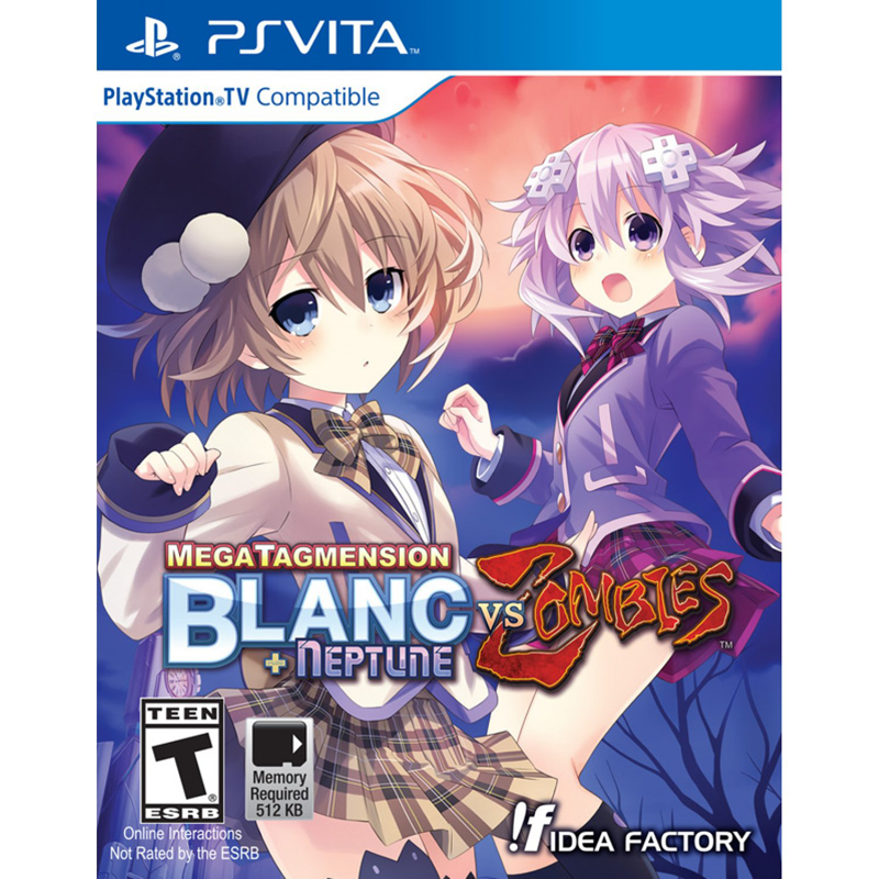 PS Vita MegaTagmension Blanc + Neptune VS Zombies (Chinese)
